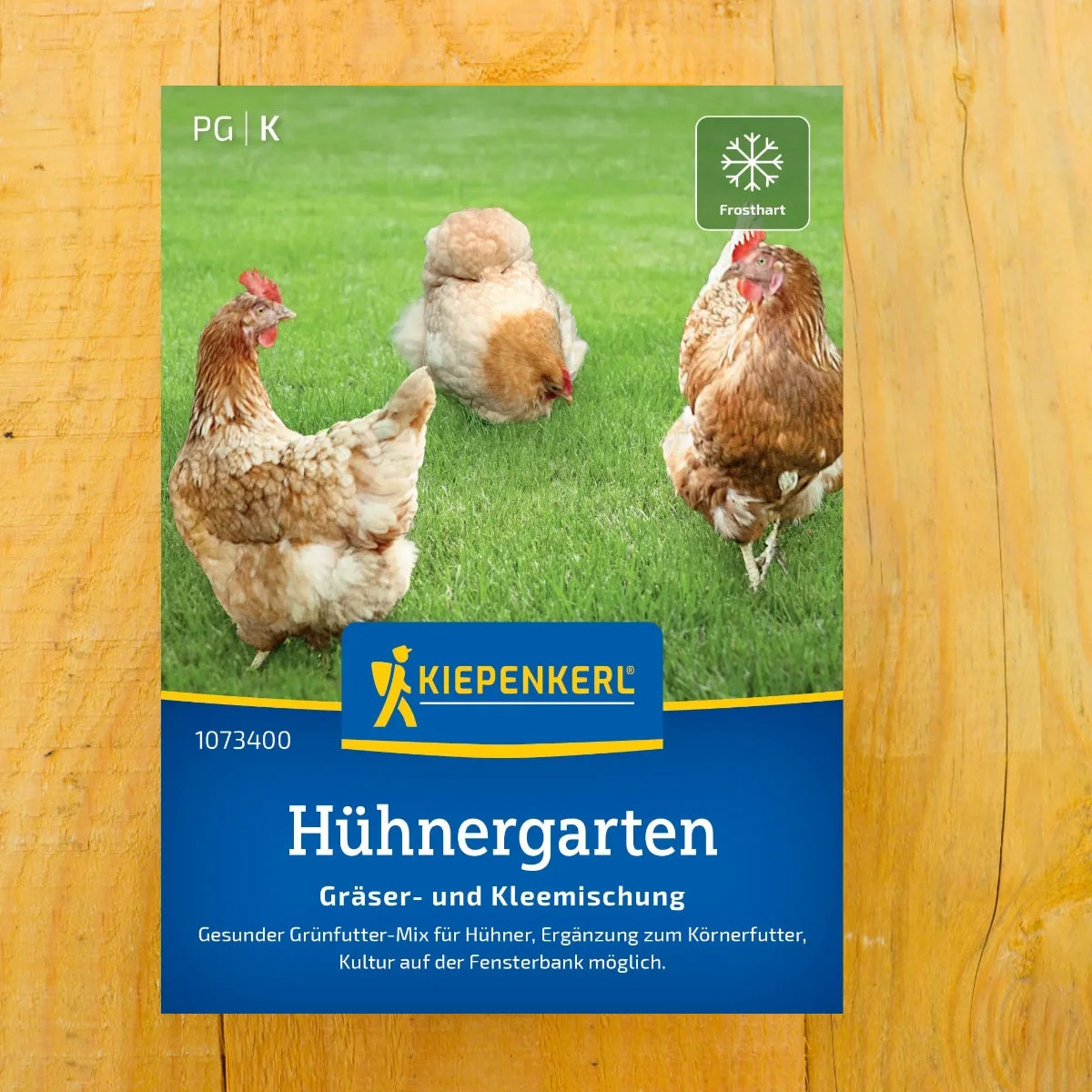 Hühnergarten Gräser-Kleemischung
