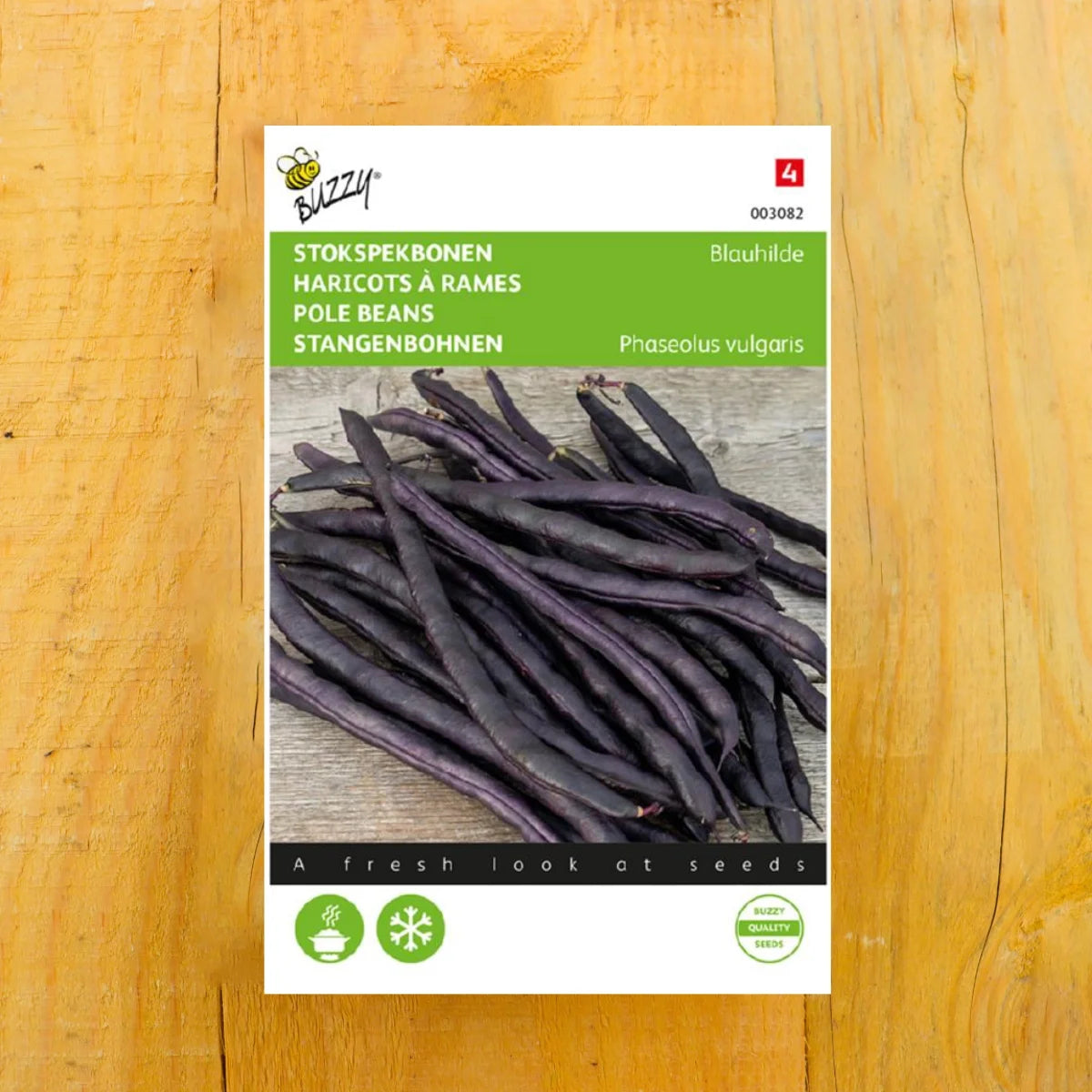 Stangenbohne Blauhilde