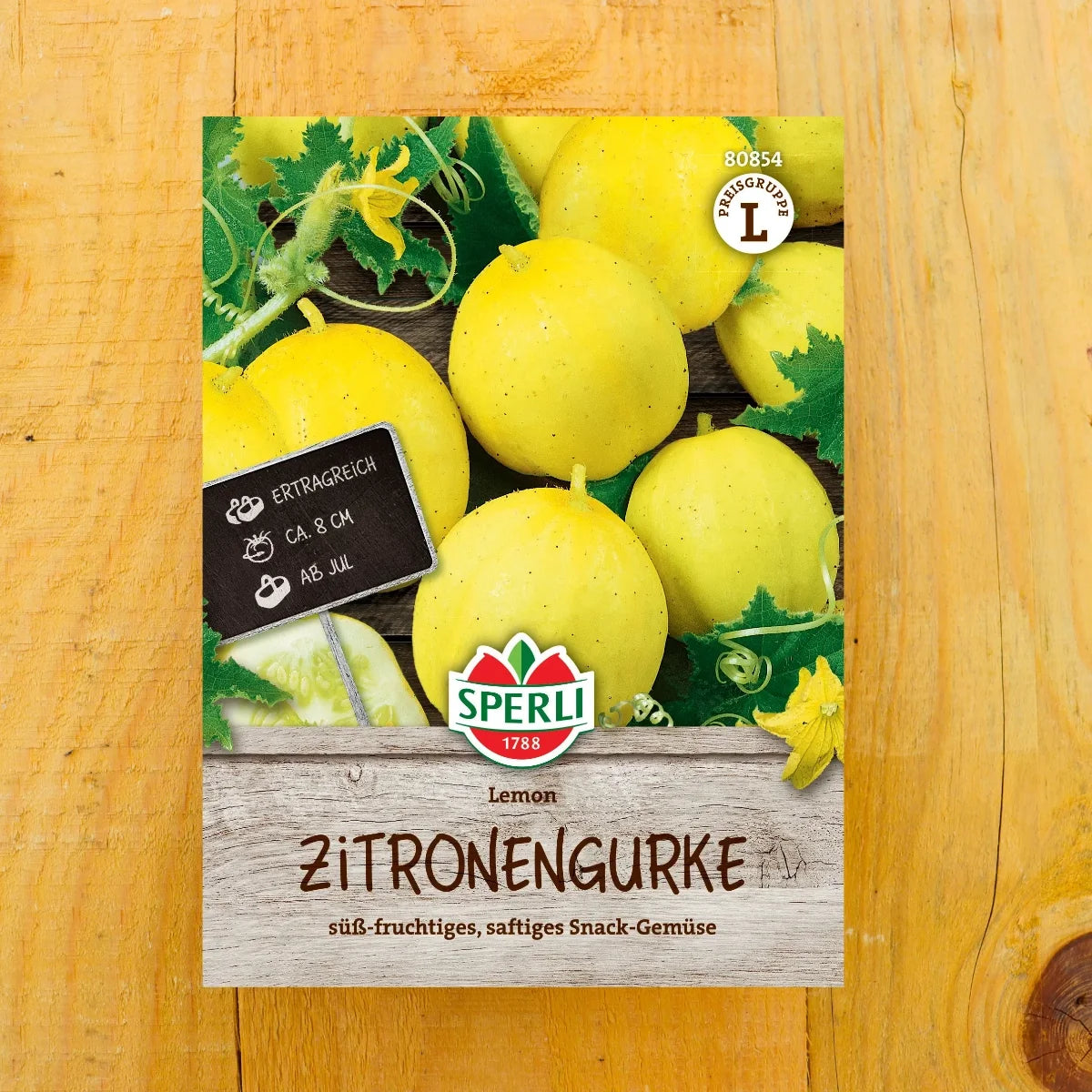 Zitronengurke Lemon