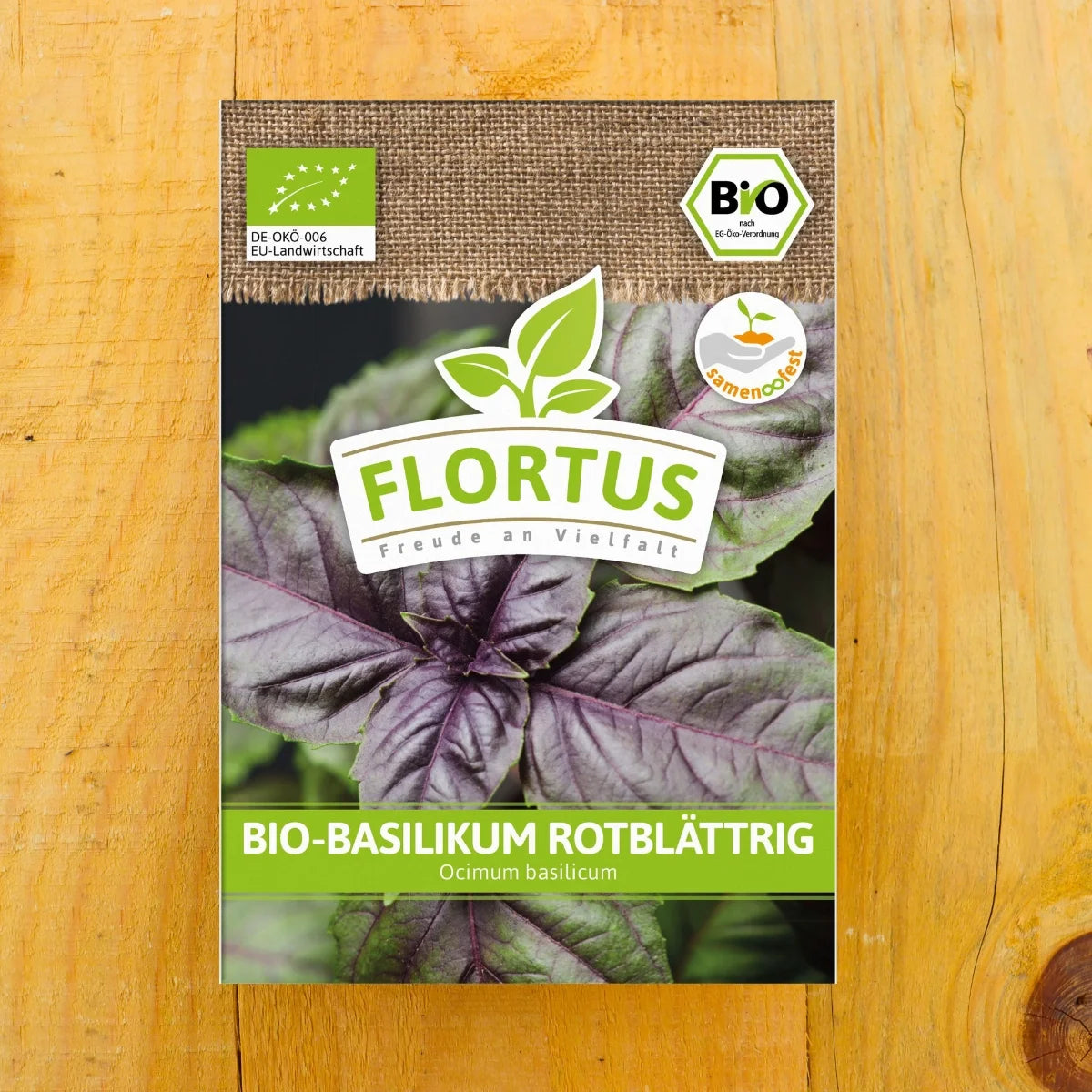 Basilikum rotblättrig