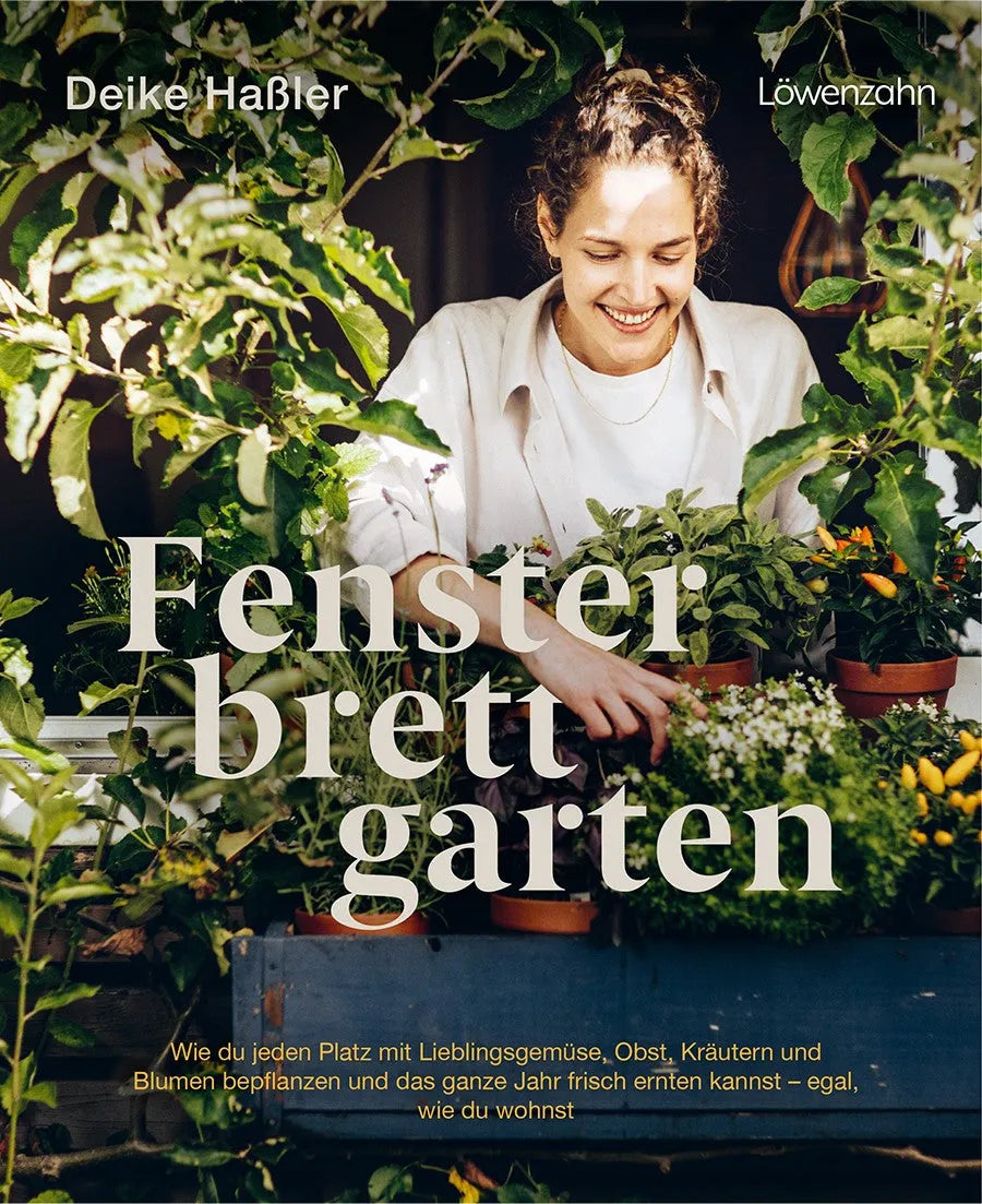 Buch Fensterbrettgarten handsigniert von Deike Haßler