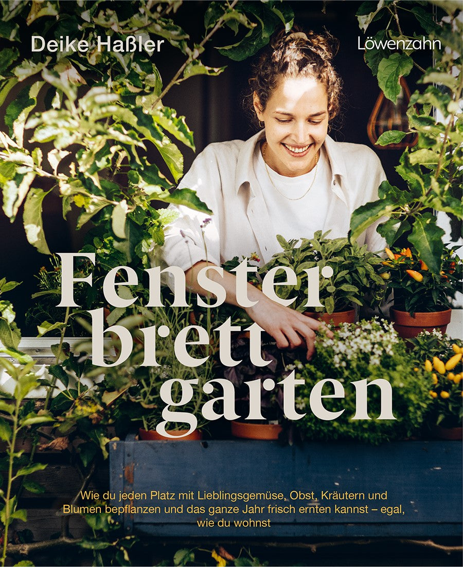 Buch Fensterbrettgarten handsigniert von Deike Haßler