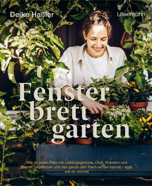 Buch Fensterbrettgarten handsigniert von Deike Haßler