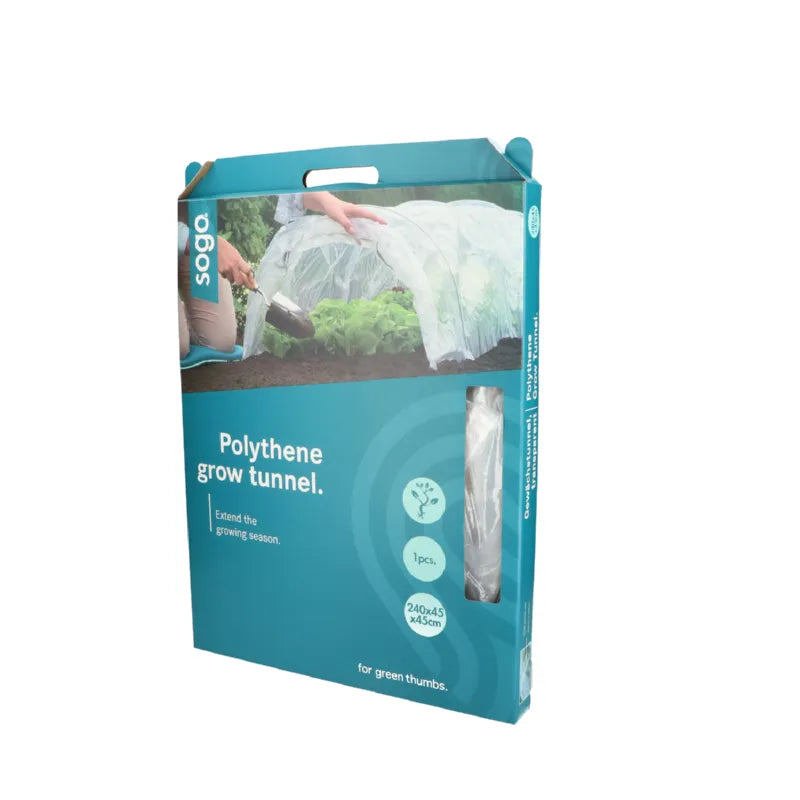 Gewächstunnel, transparent