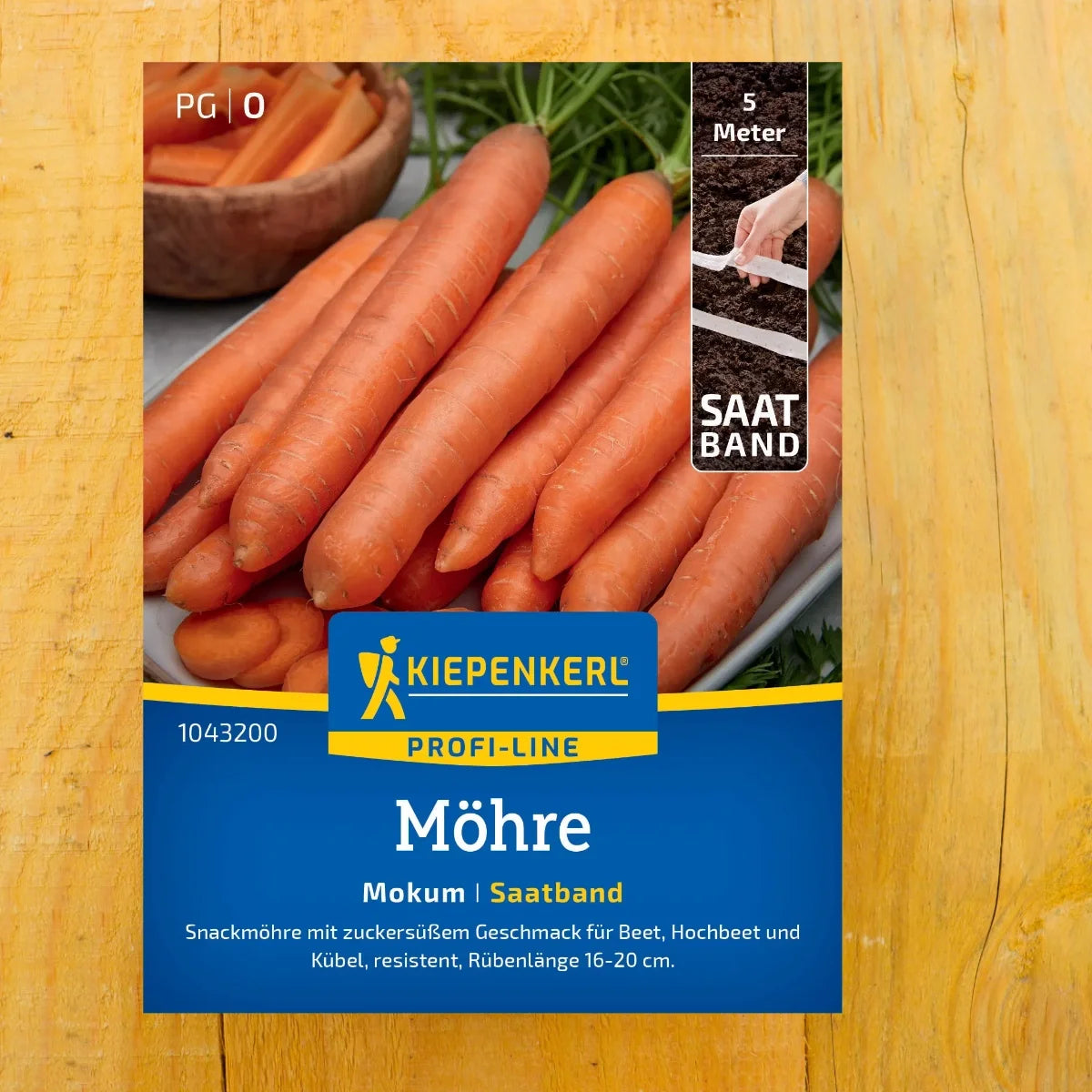 Möhre Mokum, F1, Saatband