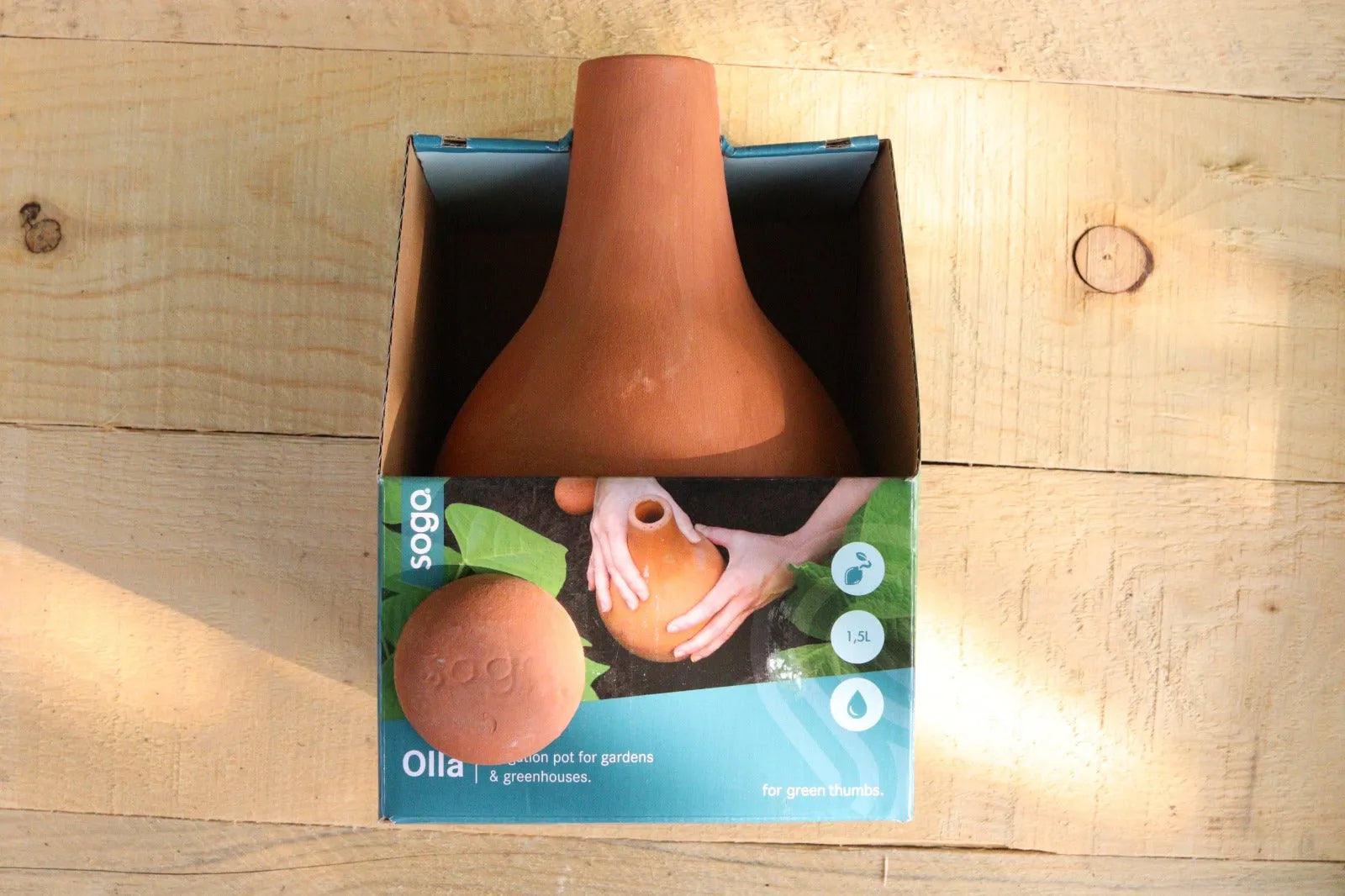Olla Bewässerungstopf | Bewässerungskugel aus Terrakotta