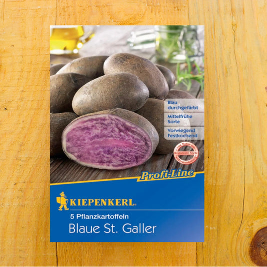 Pflanzkartoffel Blaue St. Galler, 5 Stück