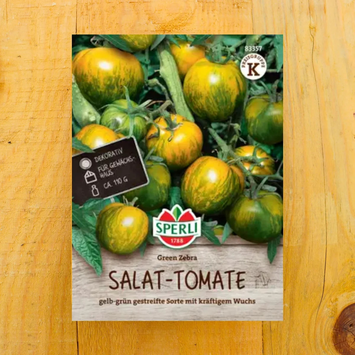 Salat-Tomate Green Zebra