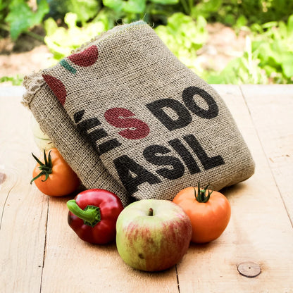 Winterschutz aus Jute