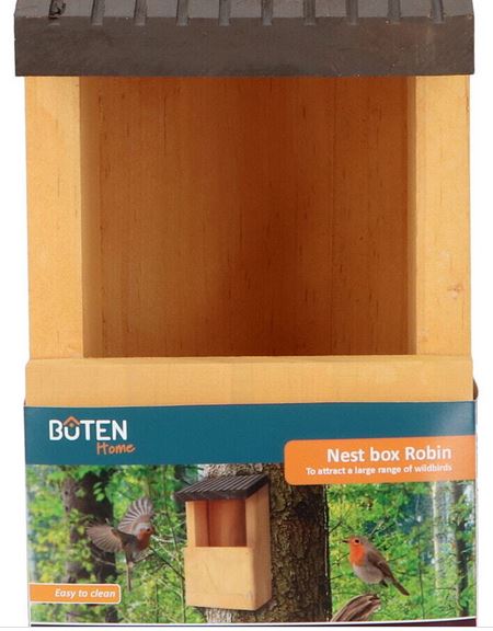 Nistkasten für Rotkehlchen