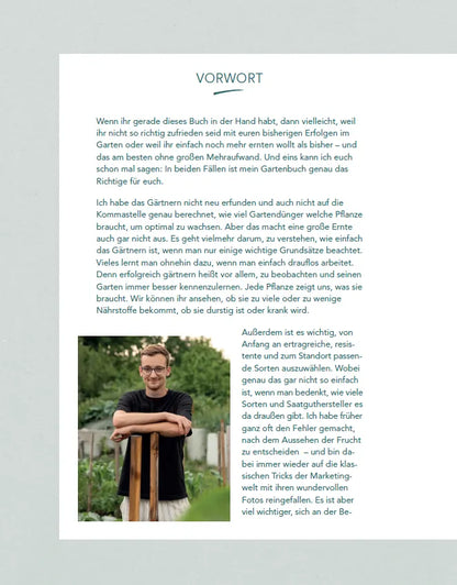 Mehr Power für dein Gemüse | Handsigniertes Buch von Felix Wilming