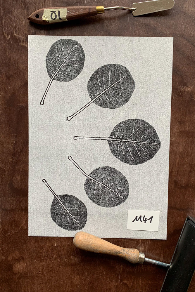 Kunstdrucke von echten Blättern M (21 x 30 cm)