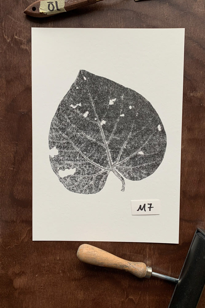 Blatt Kunstdruck