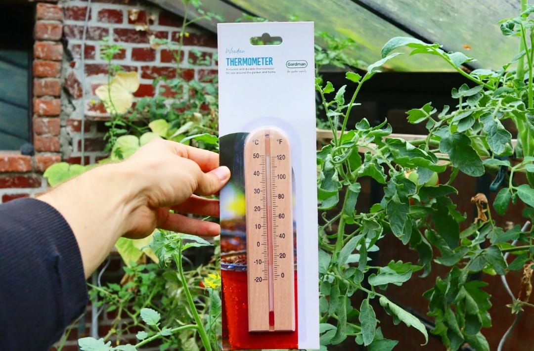 Thermometer aus Holz