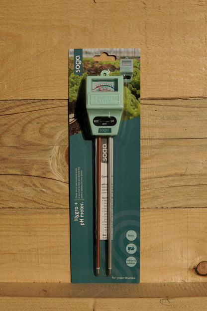 Feuchtigkeits- und pH-Wertmesser