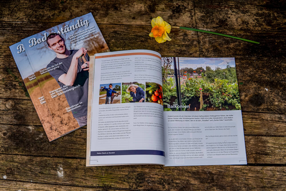 Gartenzeitschrift Bodenständig