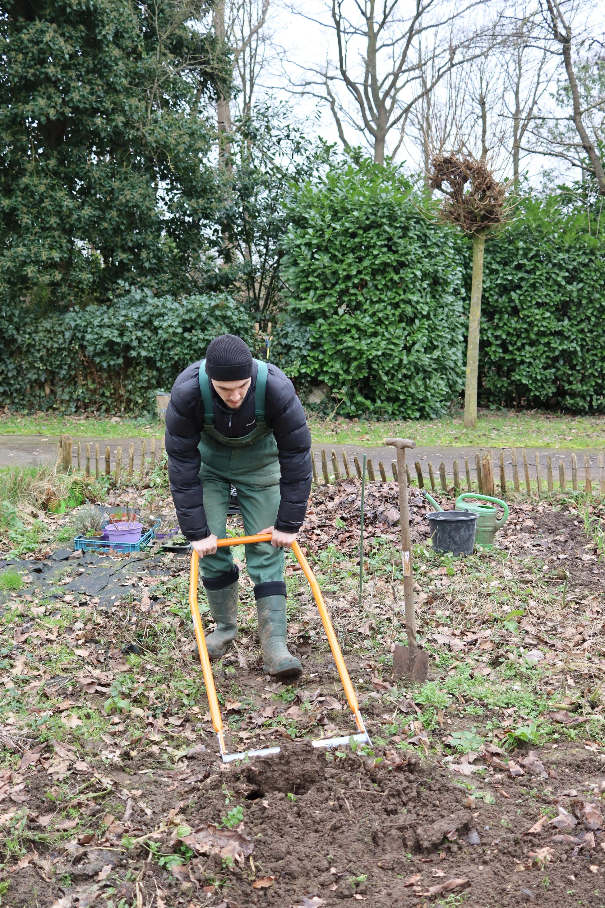 Garten umgraben Werkzeug
